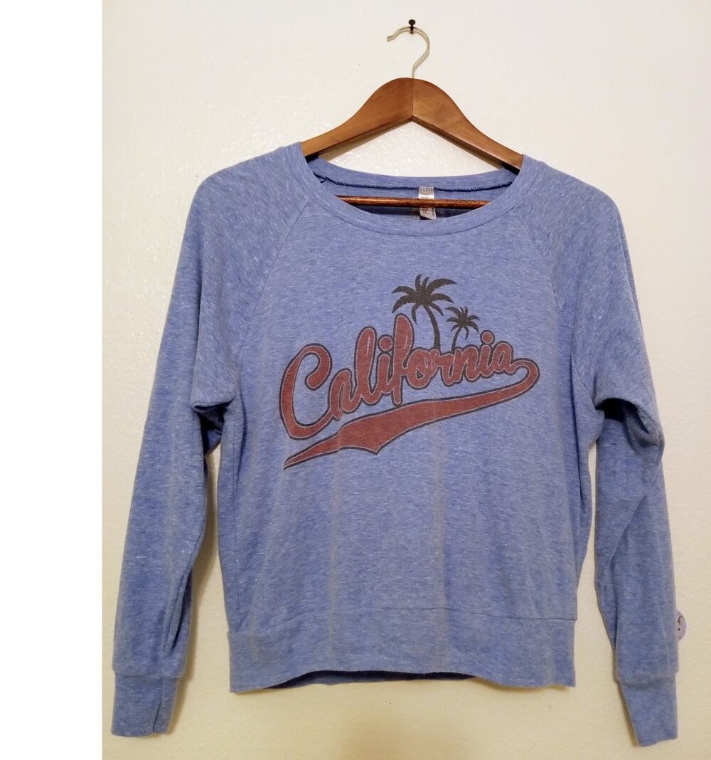 American Apparel x Venice Liberty Los Angeles California USA Made Womens T SZ S